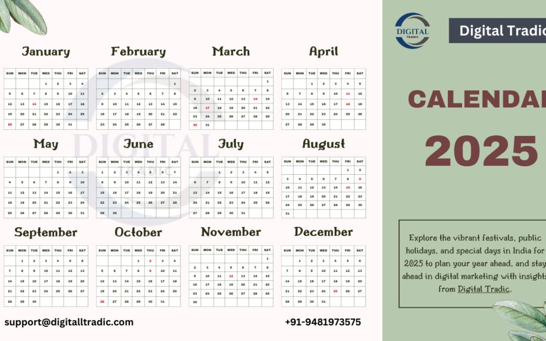 2025 Calendar Highlights: Key Holidays, Festivals, and Special Days in India