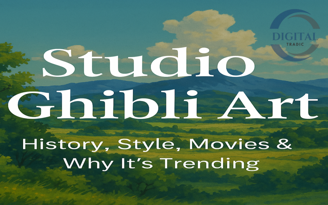 The Magical World of Studio Ghibli Art: A Journey Through Time and Imagination