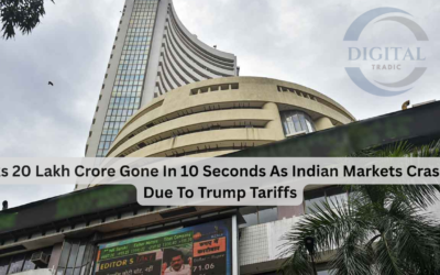 Rs 20 Lakh Crore Gone In 10 Seconds As Indian Markets Crash Due To Trump Tariffs