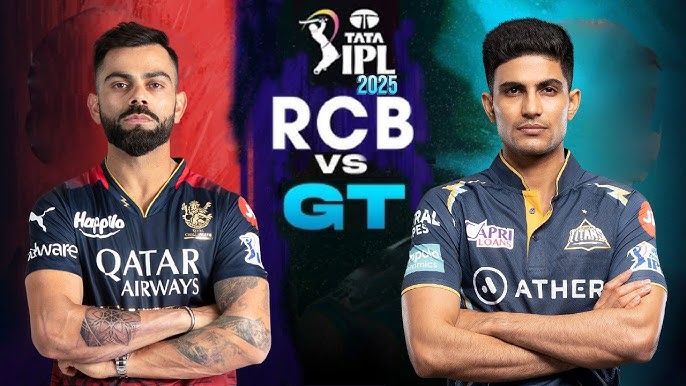 RCB VS GT : Gujarat Titans Dominate Royal Challengers Bengaluru with an Eight-Wicket Victory – IPL 2025 Highlights